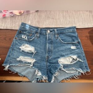 Levi’s 501 Original Fit High-Waist Shorts